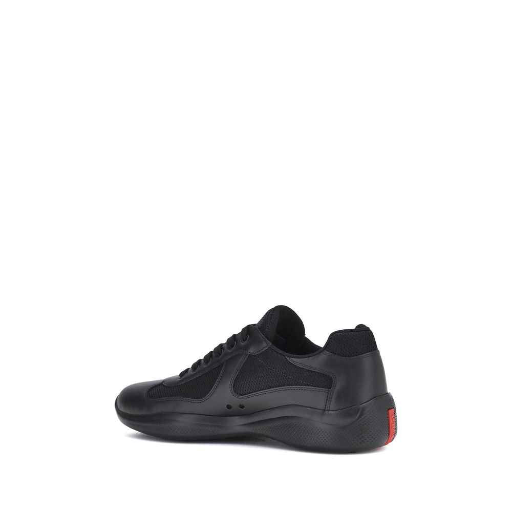 Black Polyamide Sneakers
