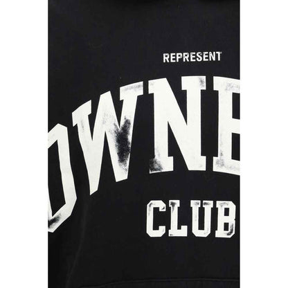 Black Cotton Sweatshirt