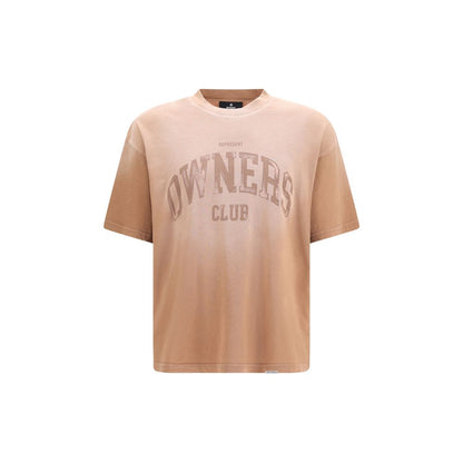 Brown Cotton T-Shirt
