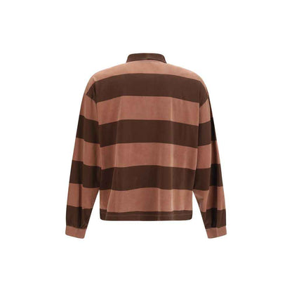 Brown Cotton Polo Shirt