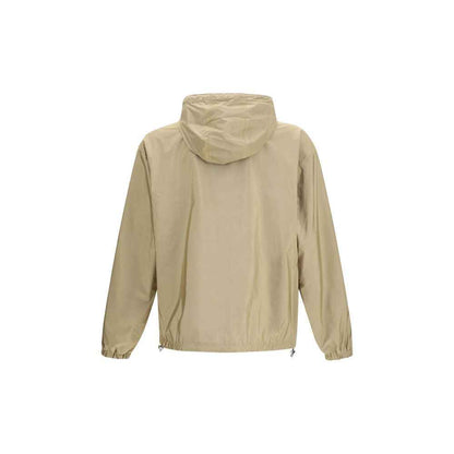 Beige Recycled Polyamide Shell Jacket