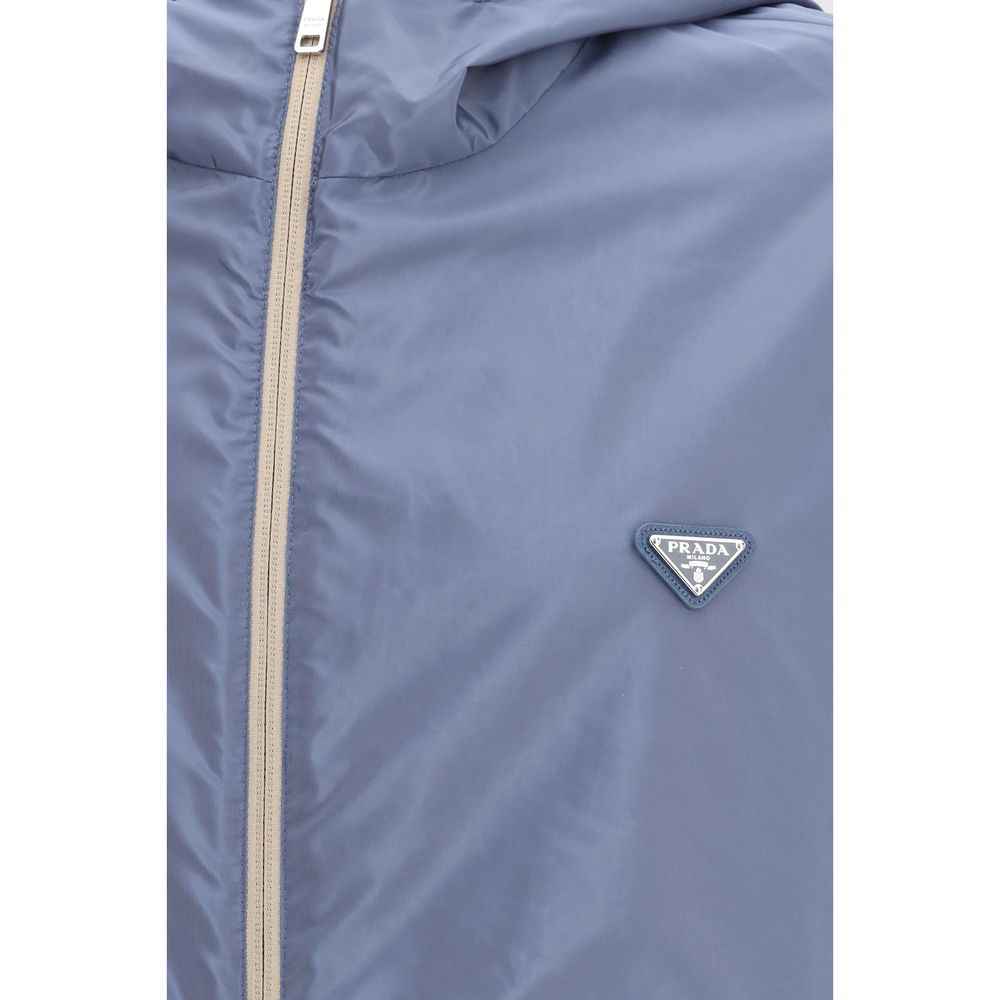 Beige Recycled Polyamide Shell Jacket