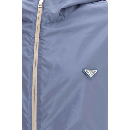 Beige Recycled Polyamide Shell Jacket