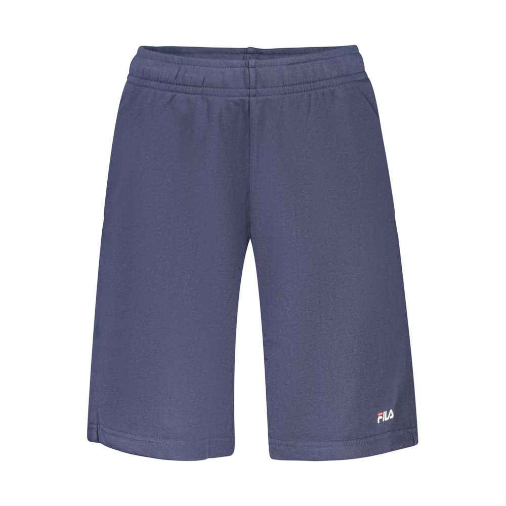 Blue Cotton Men's Pants