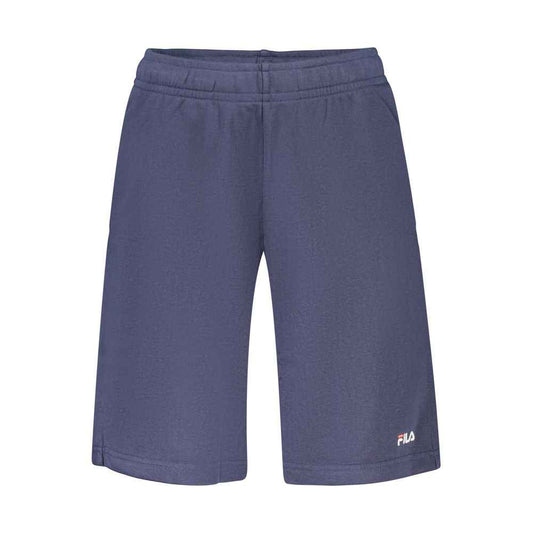 Blue Cotton Men's Pants
