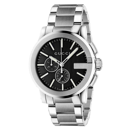 Gray Stainless Steel Dress Watch