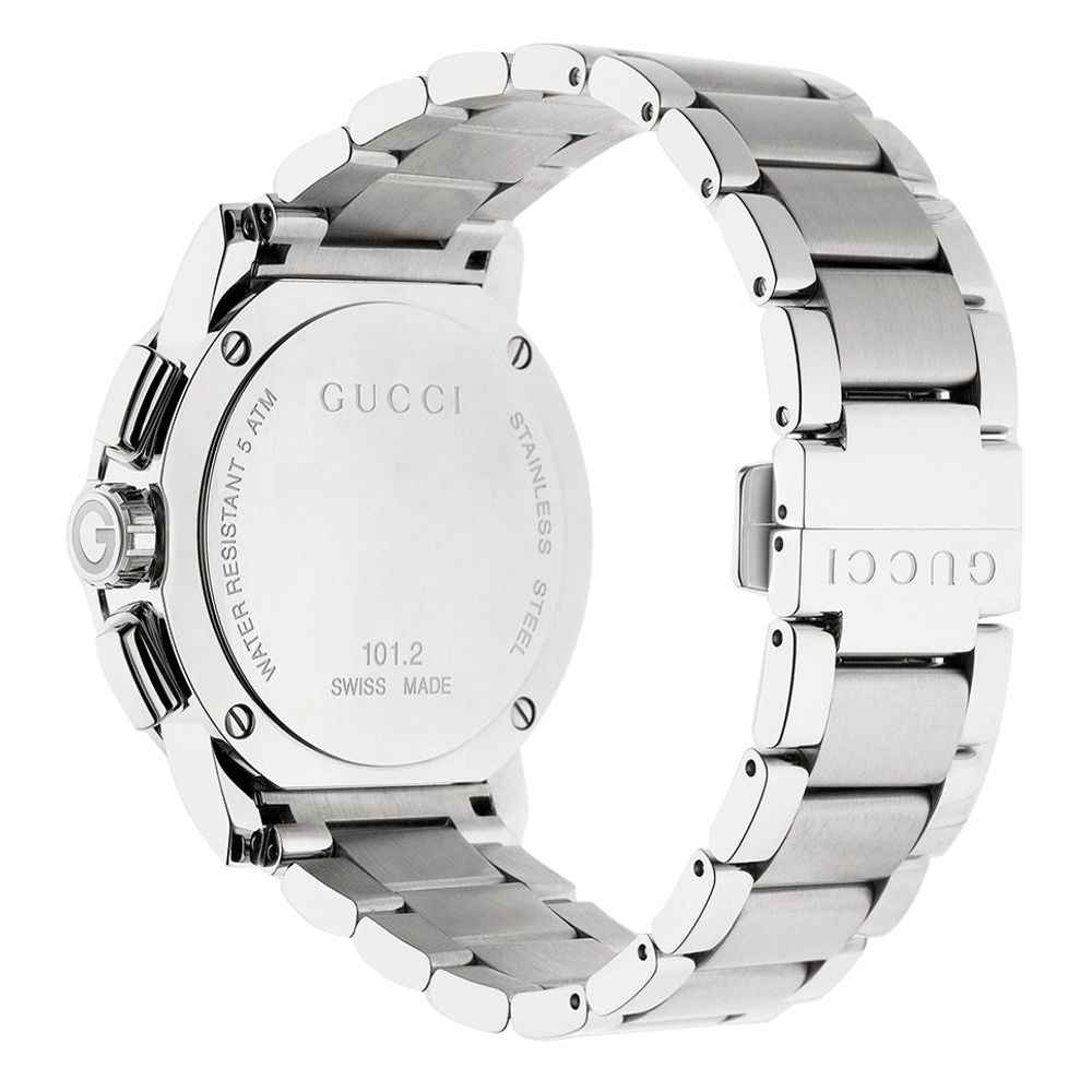 Gray Stainless Steel Dress Watch