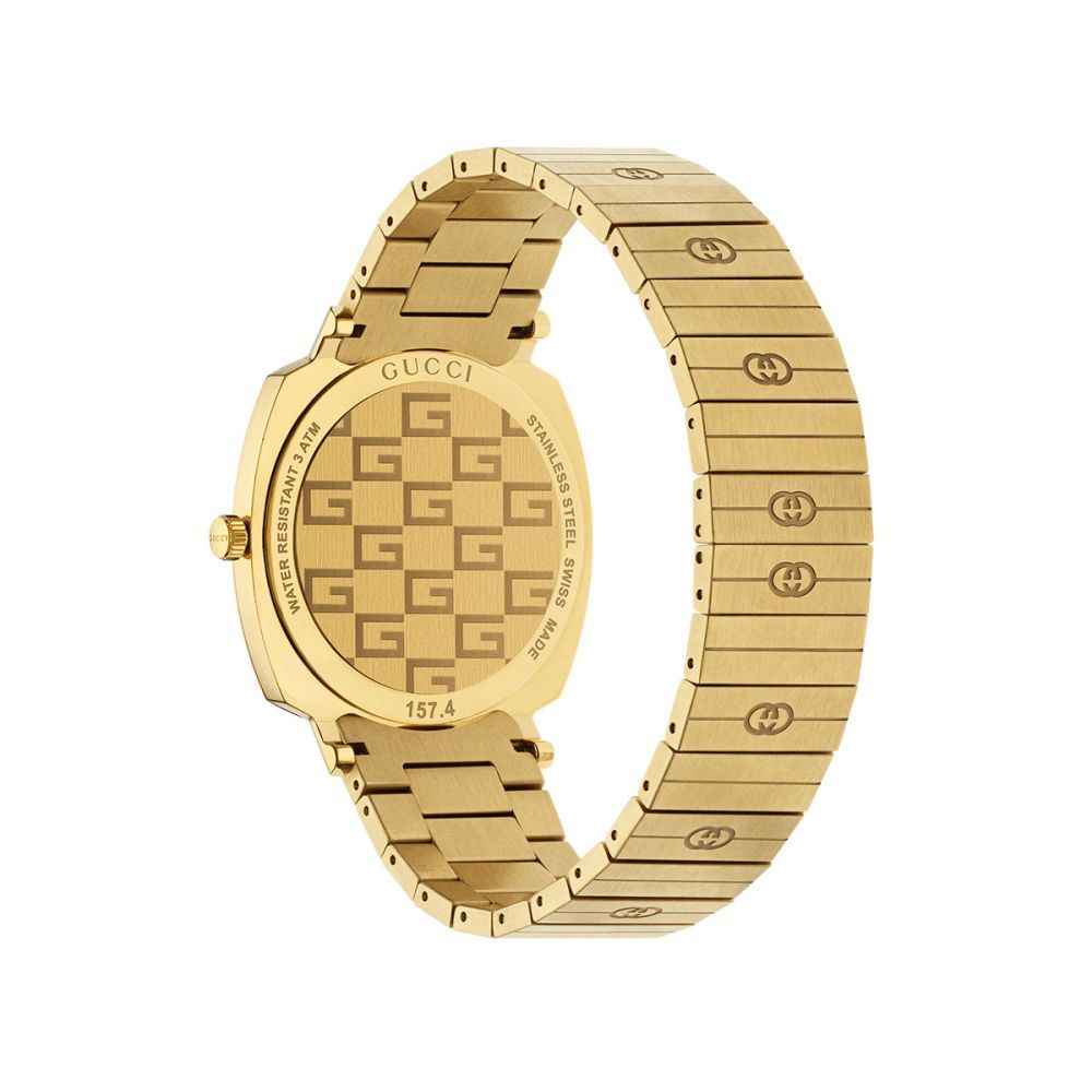Gold Stainless Steel Dress Watch