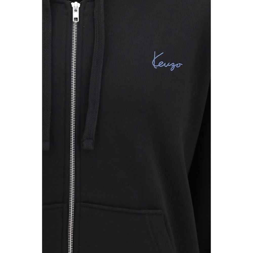 Black Cotton Sweatshirt