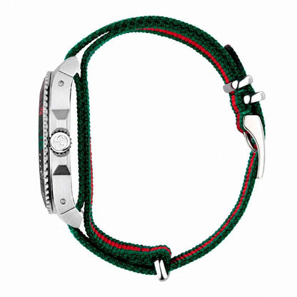 Multicolor Nylon Sport Watch