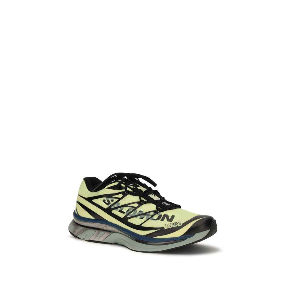 Black Polyamide Athletic Sneakers