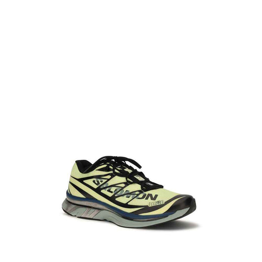 Black Polyamide Athletic Sneakers