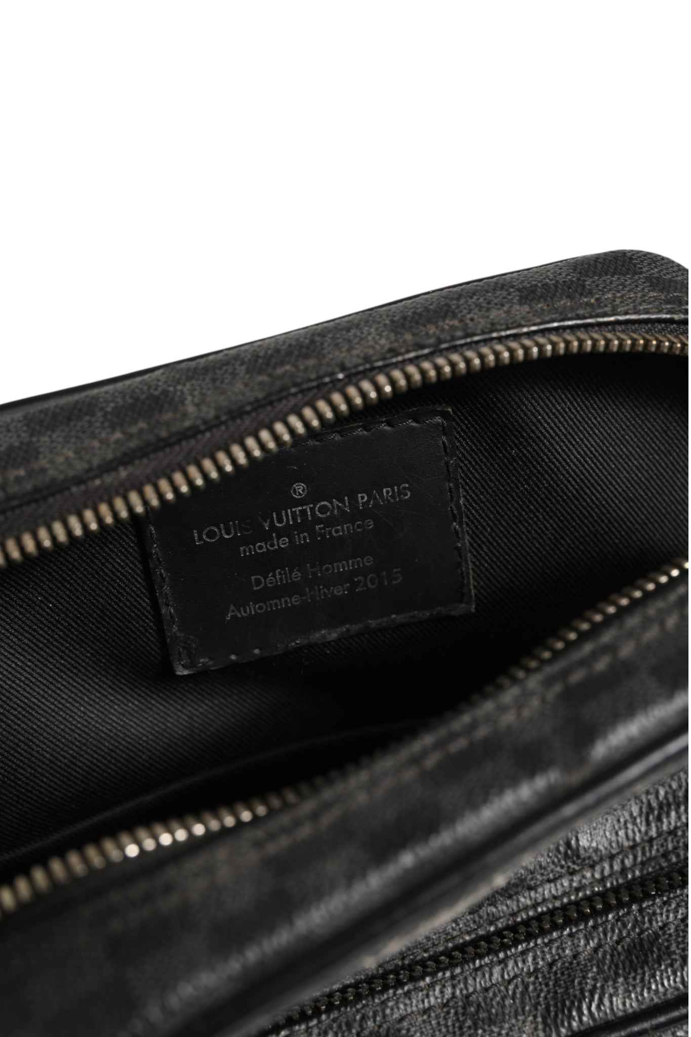 Black Damier Graphite Canvas Amazon Christopher Nemeth Shoulder Bag