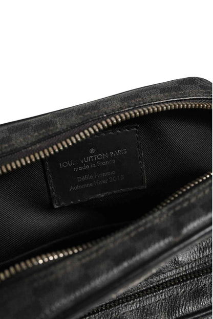 Black Damier Graphite Canvas Amazon Christopher Nemeth Shoulder Bag