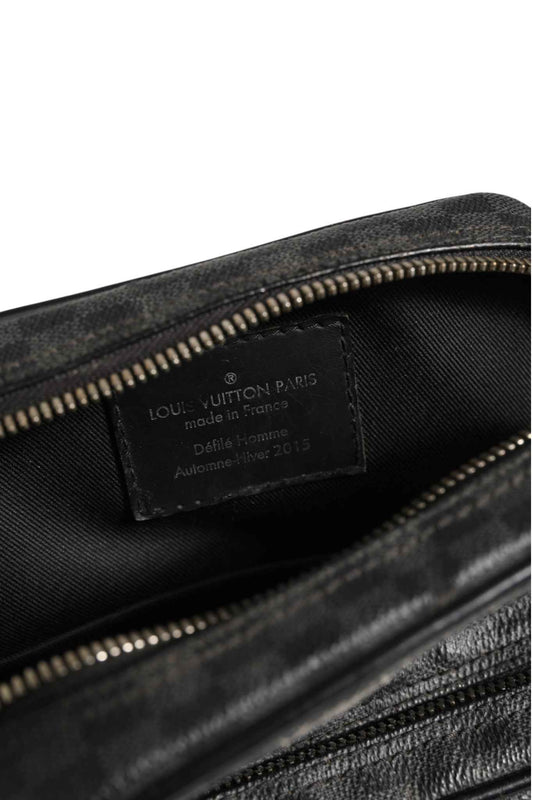 Black Damier Graphite Canvas Amazon Christopher Nemeth Shoulder Bag