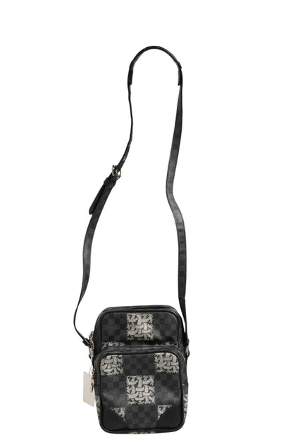 Black Damier Graphite Canvas Amazon Christopher Nemeth Shoulder Bag