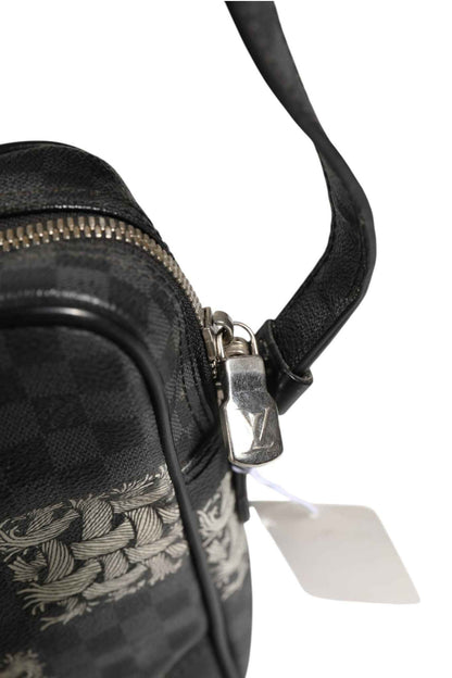Black Damier Graphite Canvas Amazon Christopher Nemeth Shoulder Bag