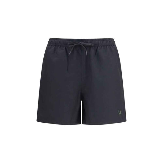 Black Recycled Polyester Short And Mini Shorts