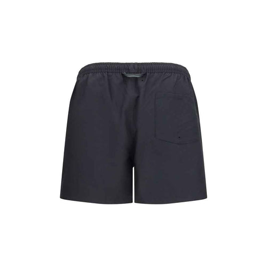 Black Recycled Polyester Short And Mini Shorts