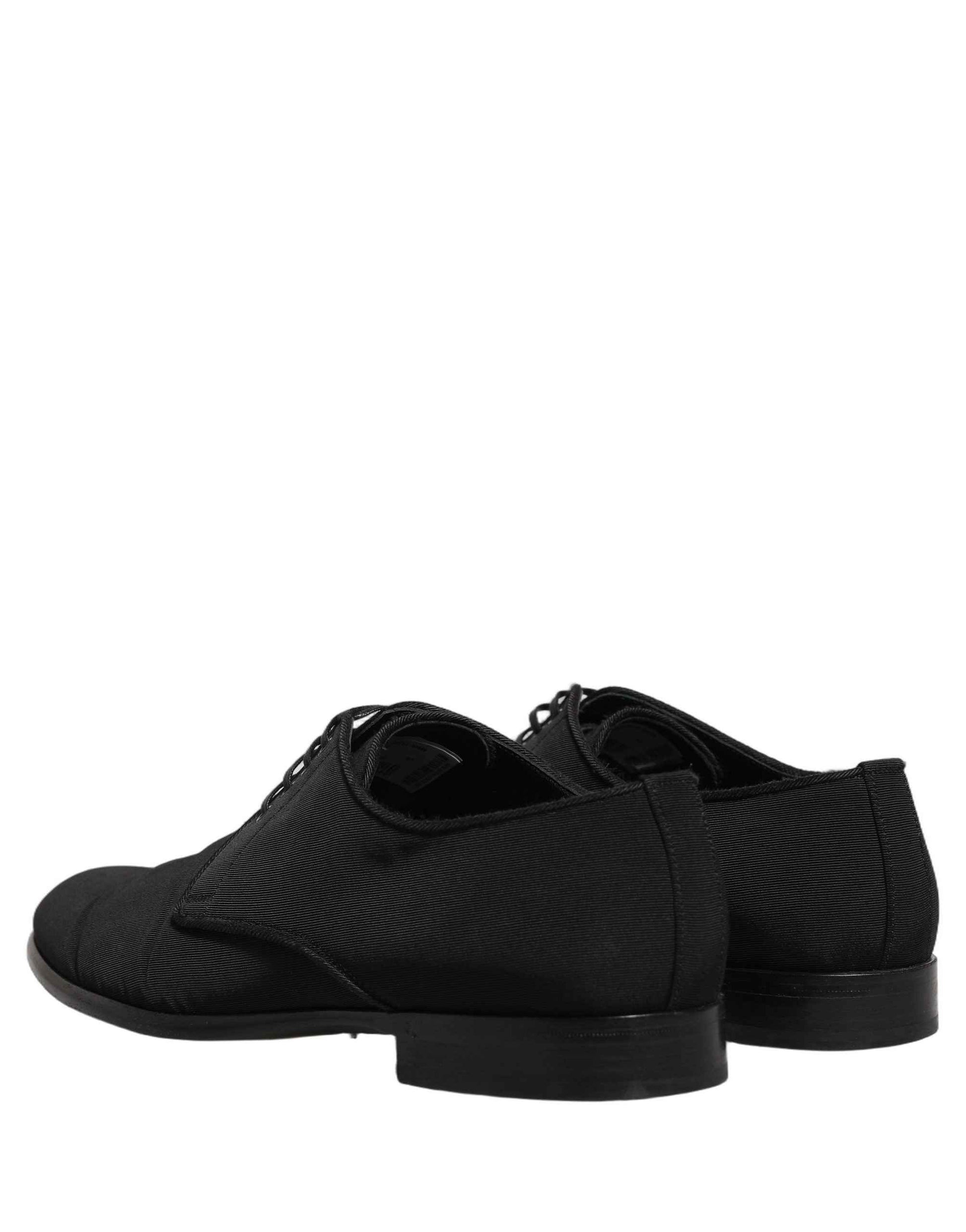 Black Suede Lace Up Derby Dress Formal Shoes