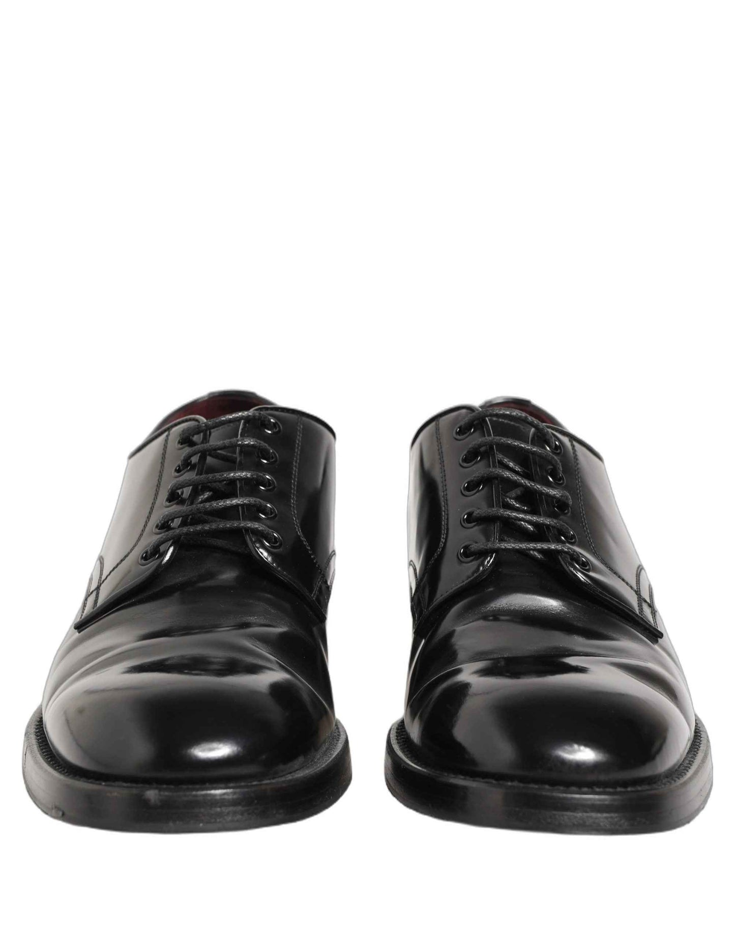 Black Leather Lace Up Derby Dress Formal Shoes