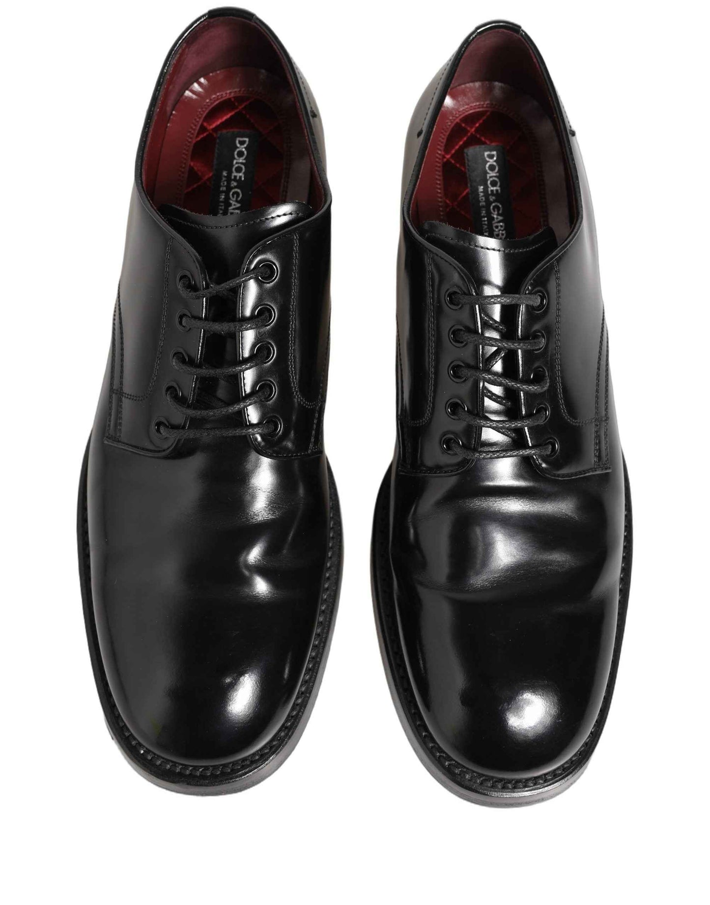 Black Leather Lace Up Derby Dress Formal Shoes