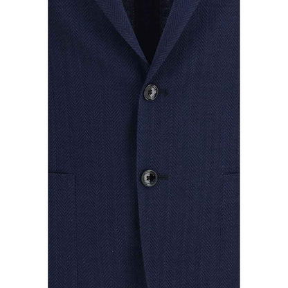 Blue Wool Oves Aries Blazer