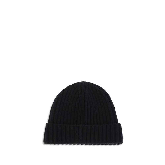 Black Wool Oves Aries Beanie
