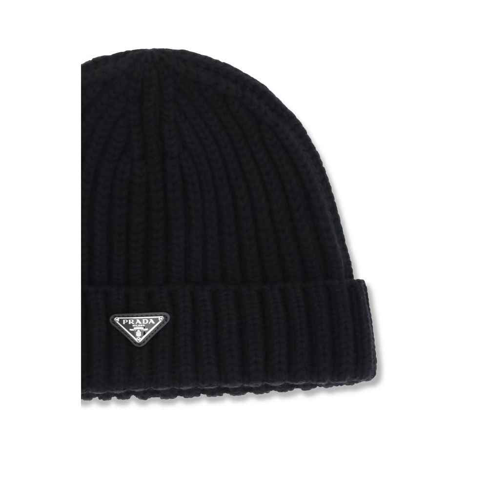 Black Wool Oves Aries Beanie