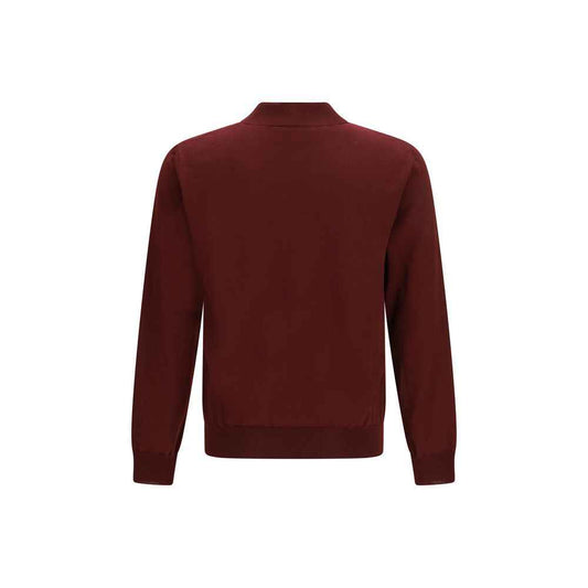 Bordeaux Wool Oves Aries Polo Shirt