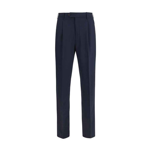 Blue Wool Oves Aries Casual Pants