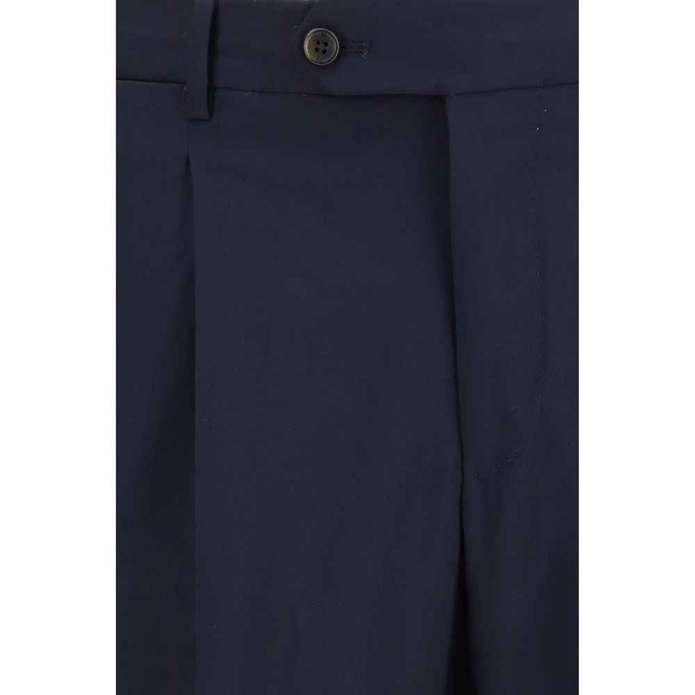 Blue Wool Oves Aries Casual Pants