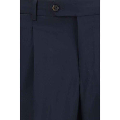 Blue Wool Oves Aries Casual Pants