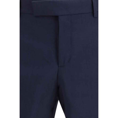 Blue Wool Oves Aries Dress Pants