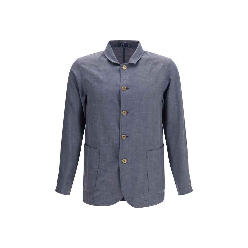 Gray Wool Oves Aries Jacket