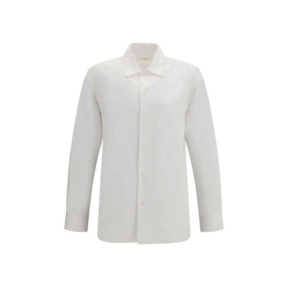 White Cotton Dress Shirt