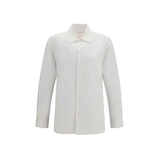 White Cotton Dress Shirt