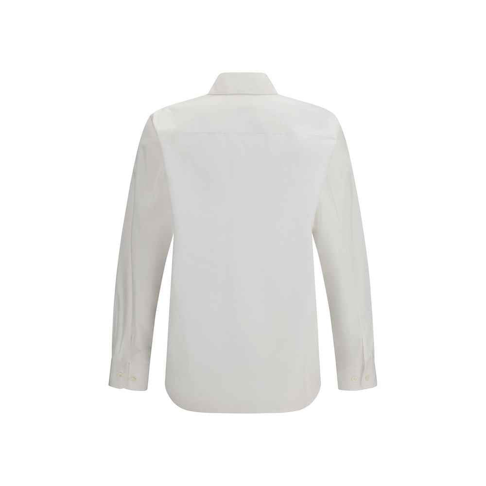 White Cotton Dress Shirt