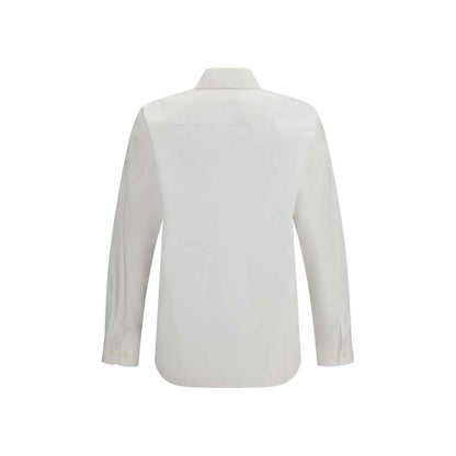 White Cotton Dress Shirt