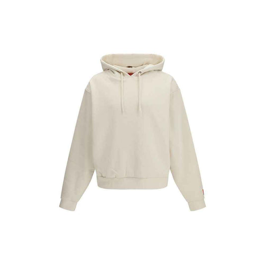 White Cotton Sweatshirt