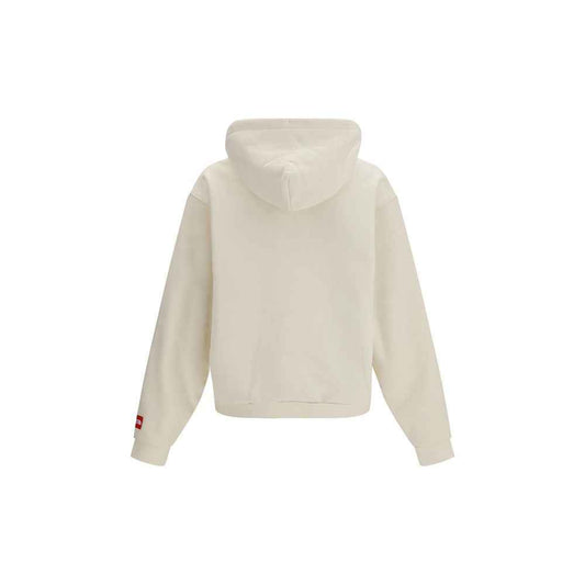 White Cotton Sweatshirt