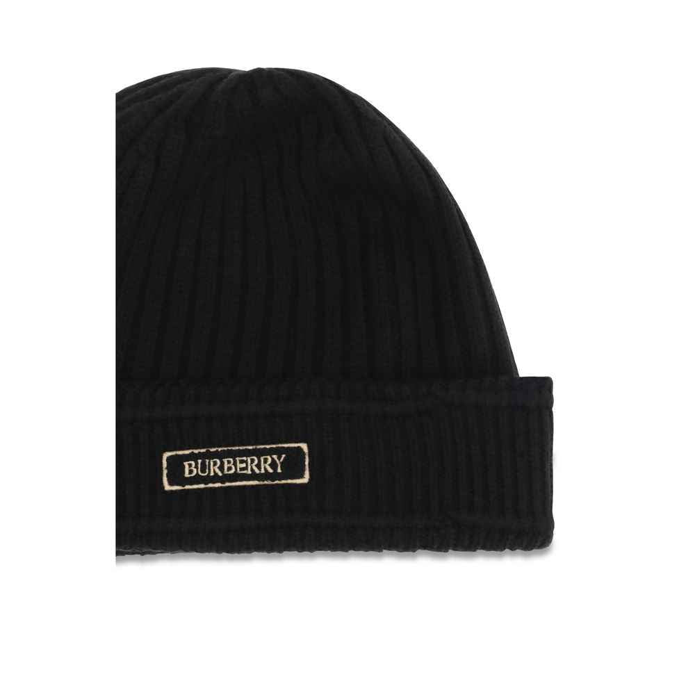 Black Wool Oves Aries Beanie