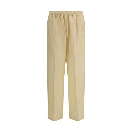 Bicolor Silk Pants