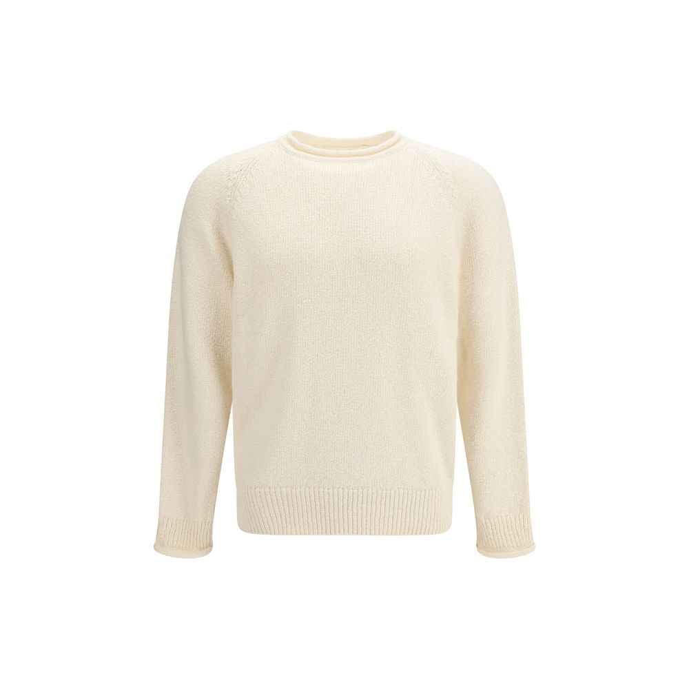 Beige Cotton Sweatshirt