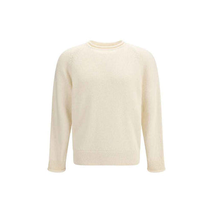 Beige Cotton Sweatshirt