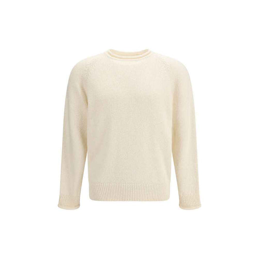 Beige Cotton Sweatshirt