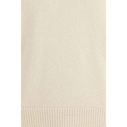 Beige Cotton Sweatshirt