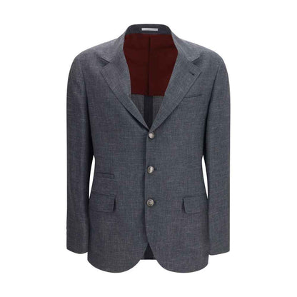 Gray Wool Oves Aries Blazer