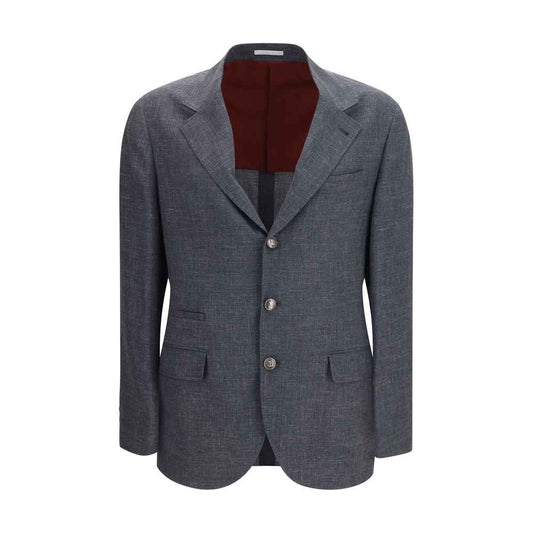 Gray Wool Oves Aries Blazer