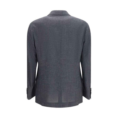 Gray Wool Oves Aries Blazer